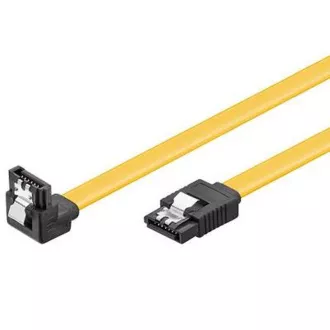 PremiumCord 0,7 m podatkovni kabel SATA 3.0 1,5 GBs / 3 GBs / 6 GBs, kovinska zapora, 90° PremiumCord 0,7 m podatkovni kabel SATA 3.0 1,5 GBs / 3 GBs / 6 GBs, kovinska zapora, 90°
