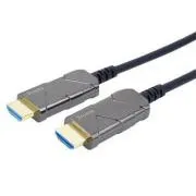 PremiumCord Ultra High Speed HDMI 2.1 optični kabel 8K@60Hz, pozlačen 5 m - Razpakirano