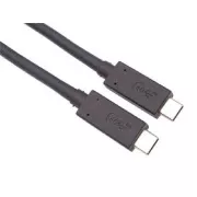 PremiumCord USB4™ 40Gb/s 8K@60Hz Thunderbolt 3 dolžina kabla: 1,2 m