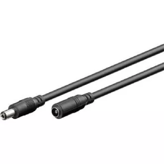 PremiumCord Podaljševalni kabel za napajalni priključek 5,5/2,1 mm, dolžina: 3 m