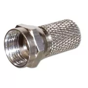PremiumCord Sat. F priključek, za kabel 6,5 mm Cut Version, dolžina 20 mm
