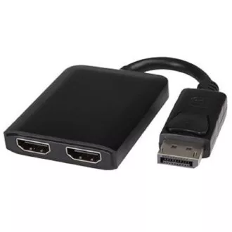 PremiumCord MST DisplayPort 1.2 - 2x HDMI adapter, podaljšek zrcalo 2 slike, 4K*2K@60Hz PremiumCord MST DisplayPort 1.2 - 2x HDMI adapter, podaljšek zrcalo 2 slike, 4K*2K@60Hz