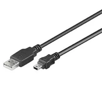 PremiumCord Kabel USB 2.0, A-B mini, 5-pinski, 2 m