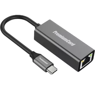PremiumCord Pretvornik iz USB-C v gigabitni RJ45
