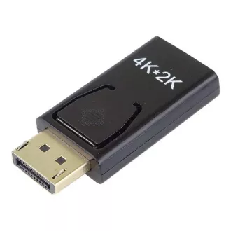 PremiumCord Adapter DisplayPort na HDMI, 4K@30Hz, moški/ženska, pozlačeni konektorji