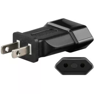 goobay Potovalni adapter ZDA/Japonska za naprave in polnilce z evropskim vtičem