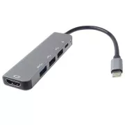 PremiumCord USB-C v HDMI   USB3.0   2x USB2.0   PD(power delivery) adapter