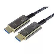 PremiumCord Ultra High Speed HDMI 2.1 optični kabel 8K@60Hz, pozlačen 20 m
