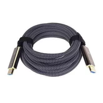 PremiumCord Ultra High Speed HDMI 2.1 optični kabel 8K@60Hz, pozlačen 20 m