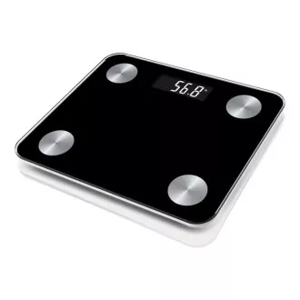 PLATINET pametna osebna tehtnica z Bluetooth, črna PLATINET pametna osebna tehtnica z Bluetooth, črna
