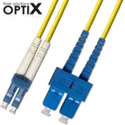 OPTIX LC/UPC-SC/UPC Optični povezovalni kabel 09/125 3m G657A