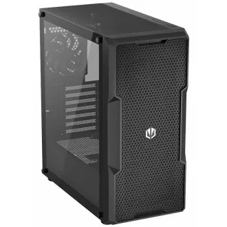 Ohišje Endorfy Regnum 400 Air / 2xUSB 3.0 / 4x120mm ventilator PWM / mrežasta plošča / kaljeno steklo / črno
