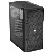 Ohišje Endorfy Regnum 400 ARGB / ATX / 4x120mm ARGB / 2xUSB / steklena stranska plošča / črno