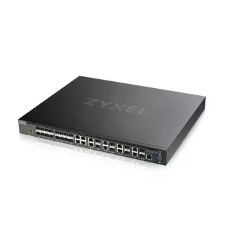 Zyxel XS3800-28, 28-portno stikalo 10GbE L2 , MultiGig, 12x 10G Copper, 8x 10G dual pers., 8x 10G SFP . Dvojni napajalnik PSU
