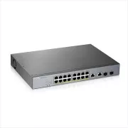 Zyxel GS1350-18HP, 18-portno upravljano stikalo CCTV PoE, dolg doseg, 250 W (priložena 1 letna licenca NCC Pro pack)