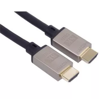 PremiumCord Ultra High Speed HDMI 2.1 kabel 8K@60Hz, 4K@120Hz dolžina 1 m kovinski pozlačeni konektorji