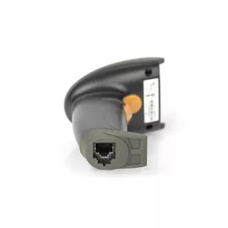 DIGITUS Ročni čitalnik črtne kode 1D dvosmerni 200 skeniranj/s, 2 m kabel USB-RJ45