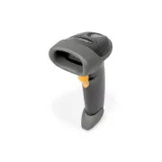 DIGITUS 2D ročni bralnik črtnih kod, baterijsko napajanje, združljiv z Bluetooth in QR kodo, 200 skeniranj/sek, z držalom