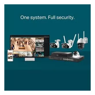 TP-Link VIGI C340(6mm) VIGI 4MPx zunanja mrežna kamera s polnim barvnim nočnim vidom