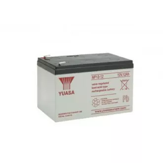 Fukawa YUASA NP12-12 (12V; 12Ah; faston F2-6,3 mm; življenjska doba 5 let)