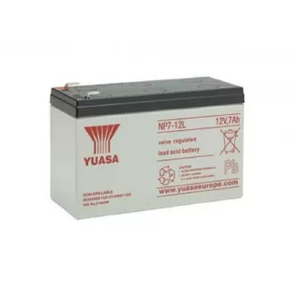 Fukawa YUASA NP7-12L (12V; 7Ah; faston F2-6,3 mm; življenjska doba 5 let)