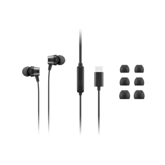 Lenovo slušalke USB-C Žične slušalke za ušesa (z nadzorno škatlo) Lenovo slušalke USB-C Žične slušalke za ušesa (z nadzorno škatlo)