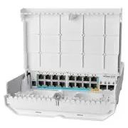 MikroTik CRS318-1Fi-15Fr-2S-OUT - stikalo netPower 15FR za povratno POE