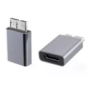 PremiumCord Aluminijast adapter USB C ženski - USB3.0 Micro B moški