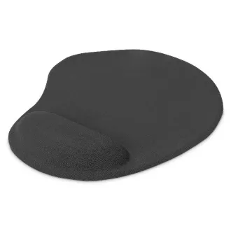DIGITUS Ergonomska podloga za miško z naslonom za dlani, črna DIGITUS Ergonomska podloga za miško z naslonom za dlani, črna