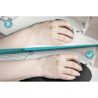 DIGITUS Ergonomska podloga za miško z naslonom za dlani, črna DIGITUS Ergonomska podloga za miško z naslonom za dlani, črna