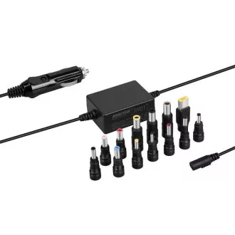 AVACOM QuickTIP-CAR 65W - univerzalni avtomobilski adapter za prenosne računalnike   13 priključkov