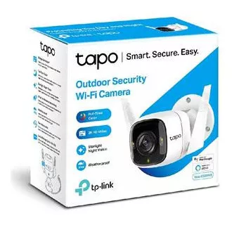 TP-LINK Tapo C320WS - Zunanja IP kamera z WiFi in LAN, 4 MP (2560 × 1440), ONVIF, Starlight (barvni nočni vid )