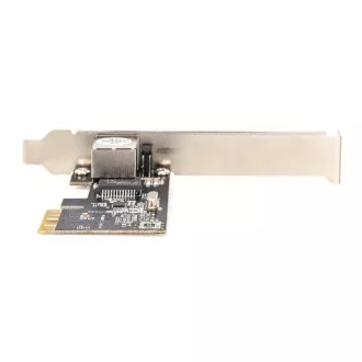 DIGITUS Gigabitna ethernetna omrežna kartica PCI Express, nizki nosilec, Realtek RTL8111H