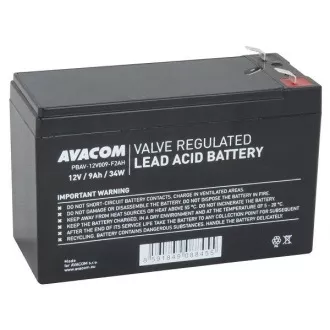 Avacom baterija 12V 9Ah F2 HighRate (PBAV-12V009-F2AH)