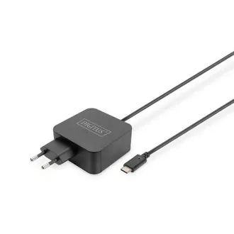 DIGITUS polnilec za prenosne računalnike USB-C Power 65W PD3.0 DIGITUS polnilec za prenosne računalnike USB-C Power 65W PD3.0