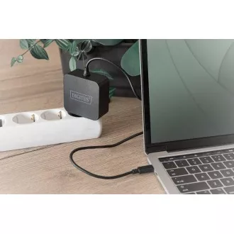 DIGITUS polnilec za prenosne računalnike USB-C Power 65W PD3.0 DIGITUS polnilec za prenosne računalnike USB-C Power 65W PD3.0