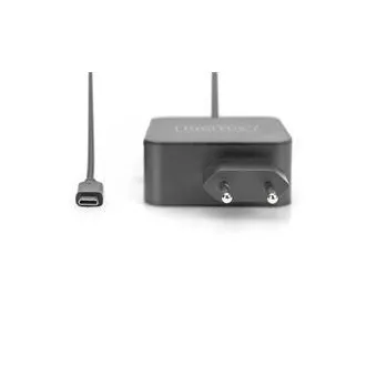 DIGITUS polnilec za prenosne računalnike USB-C Power 65W PD3.0 DIGITUS polnilec za prenosne računalnike USB-C Power 65W PD3.0