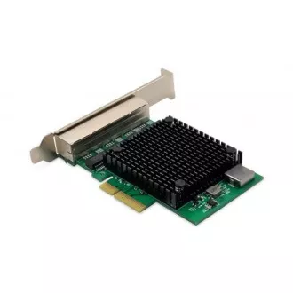 DIGITUS 4 vrata RJ45 RTL8125B 2,5 GBits Strežniške omrežne kartice