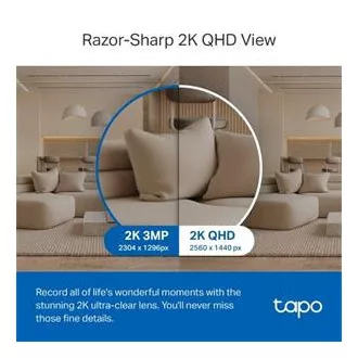 TP-LINK Tapo C220 - IP kamera z nagibom in WiFi, 4 MP (2560*1440), ONVIF TP-LINK Tapo C220 - IP kamera z nagibom in WiFi, 4 MP (2560*1440), ONVIF