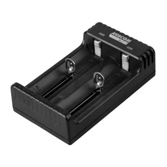 AVACOM ALF-2 - Polnilec baterij USB Li-Ion 18650, Ni-MH AA, AAA