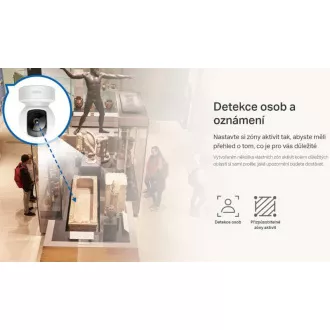 TP-Link Tapo C212 - IP kamera z nagibom in WiFi, 3 MP (2304 x 1296), ONVIF