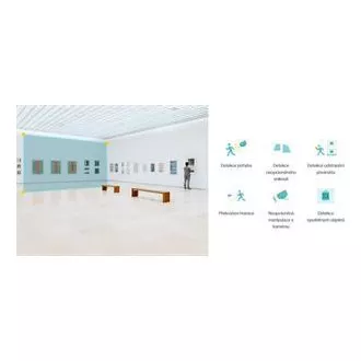 TP-Link VIGI C230I Mini(2,8 mm) mini dome kamera, 3 MP, 2,8 mm