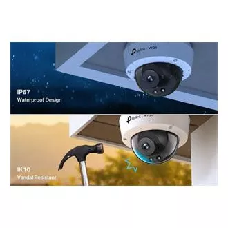 TP-Link VIGI C240I(2,8 mm) Kupolasta kamera, 4 MP, 2,8 mm TP-Link VIGI C240I(2,8 mm) Kupolasta kamera, 4 MP, 2,8 mm