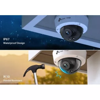 TP-Link VIGI C240I(4mm) Kupolasta kamera, 4MP, 4mm