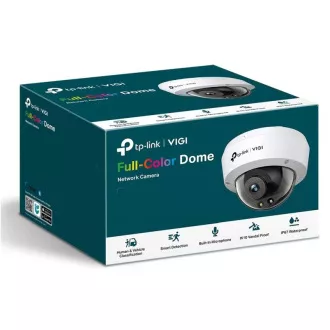 TP-Link VIGI C250(4mm) Kamera kupola, 5MP, 4mm, barvna
