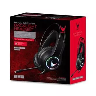 PLATINET VARR RGB gaming slušalke z mikrofonom 2x3,5 jack