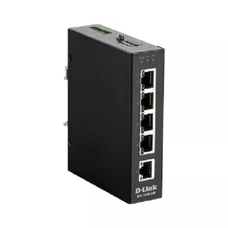 D-Link DIS-100G-5W 5-portno stikalo brez upravljanja s 5 x 10/100/1000BaseT(X) priključki D-Link DIS-100G-5W 5-portno stikalo brez upravljanja s 5 x 10/100/1000BaseT(X) priključki