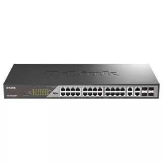 D-Link DSS-200G-28MP/E 28-portna gigabitna ethernetna stikala PoE za nadzor D-Link DSS-200G-28MP/E 28-portna gigabitna ethernetna stikala PoE za nadzor