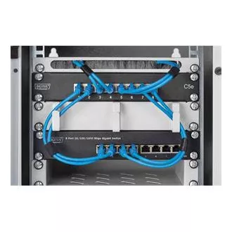 DIGITUS Gigabitno ethernetno stikalo, 8-portno, 10 palcev, brez upravljanja