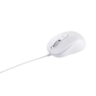 ASUS MU101C miška s senzorjem Blue Ray, bela